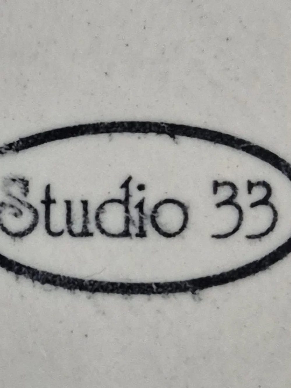 Studio Green Plate with Red and Blue Ornament Motifs